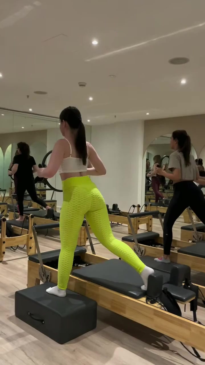 Group Reformer Pilates inside Akasa’s studio