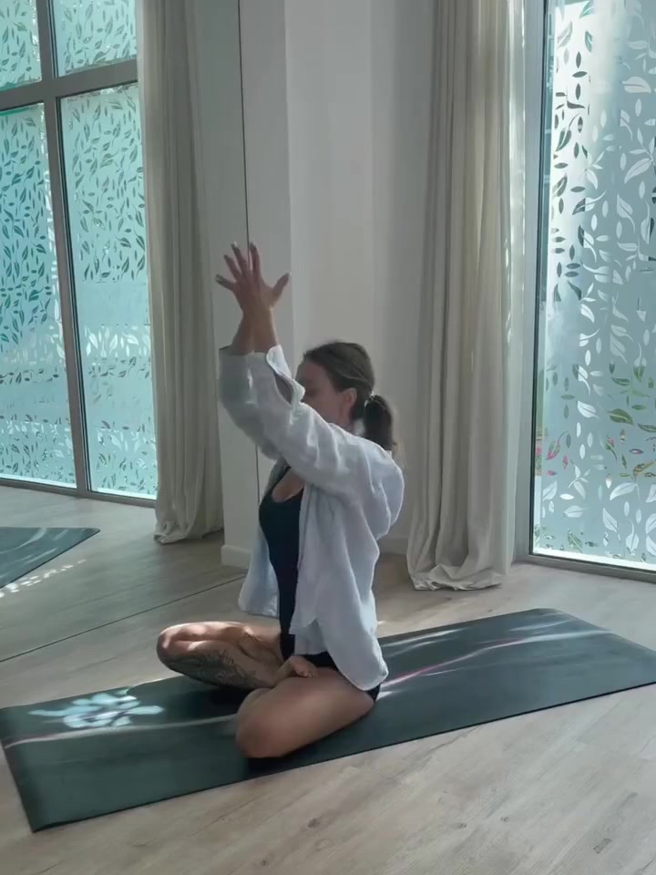 Breathing and restorative movement inside Akasa’s studio